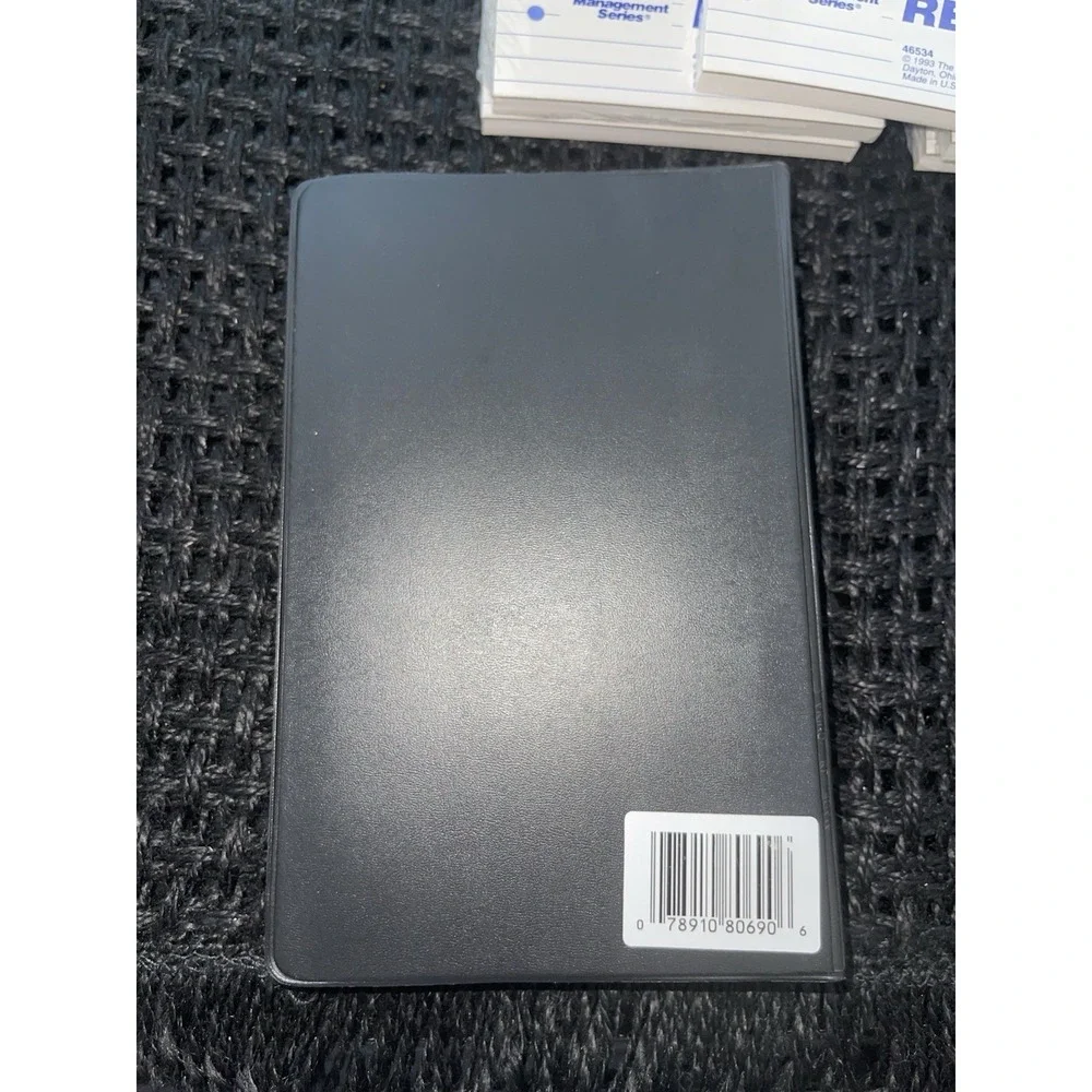 NOS VTG Binder &1993 Mead Memo Book Refill 6 Ring 3.75